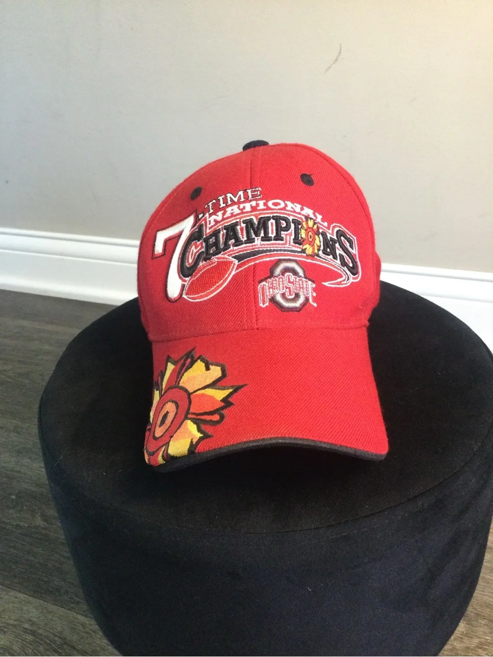 Ohio State Buckeyes “7-Time National Champions' Embroidered Baseball Cap